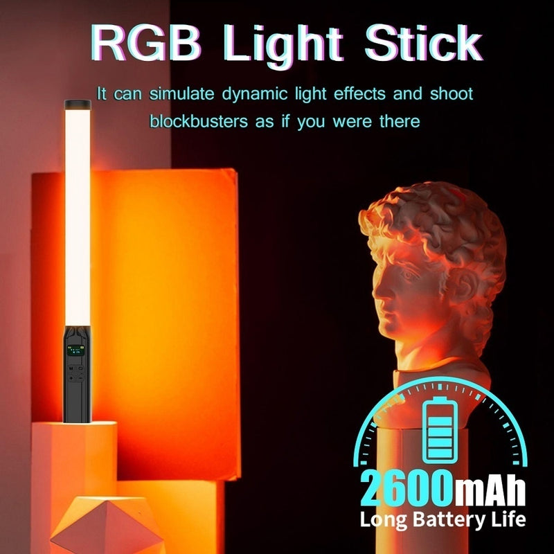 Bastão de Led RGB | 50 cm 2500K-9000K